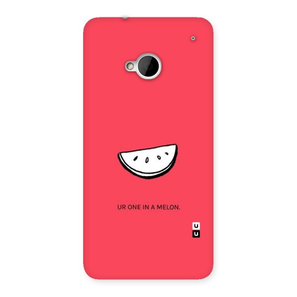One In Melon Back Case for HTC One M7