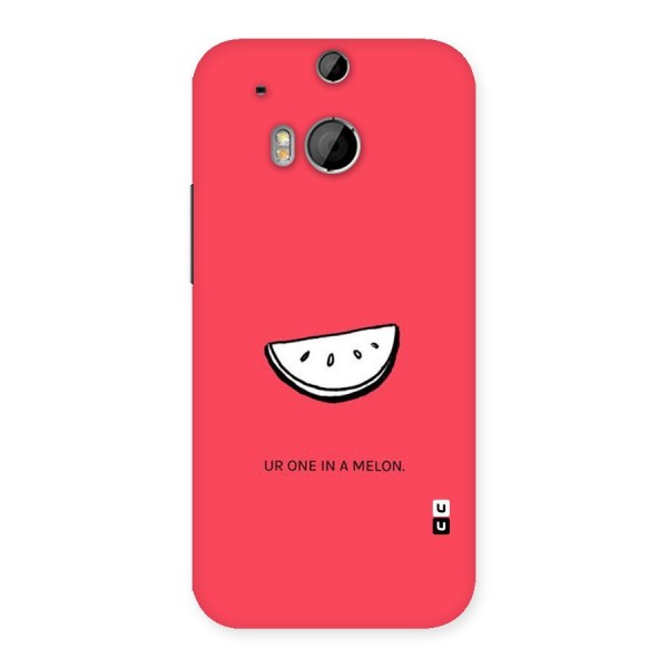 One In Melon Back Case for HTC One M8