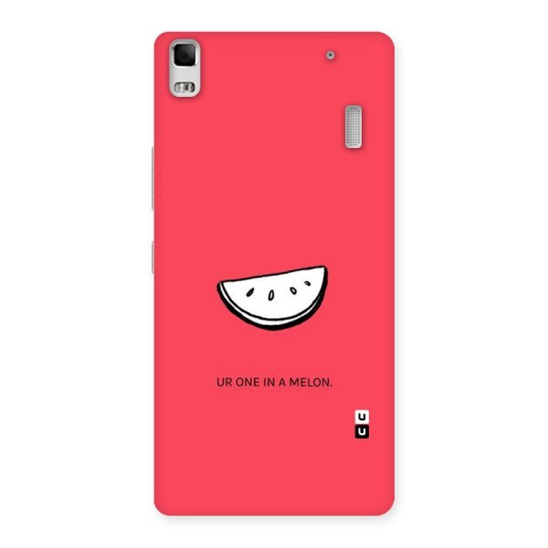 One In Melon Back Case for Lenovo K3 Note