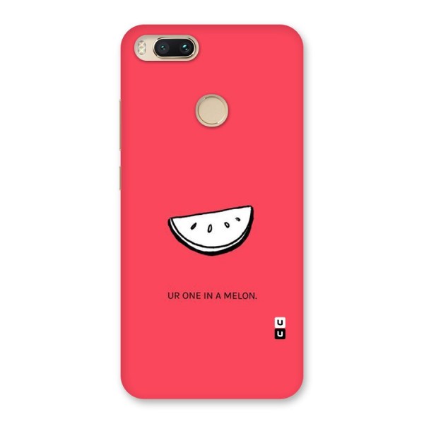 One In Melon Back Case for Mi A1