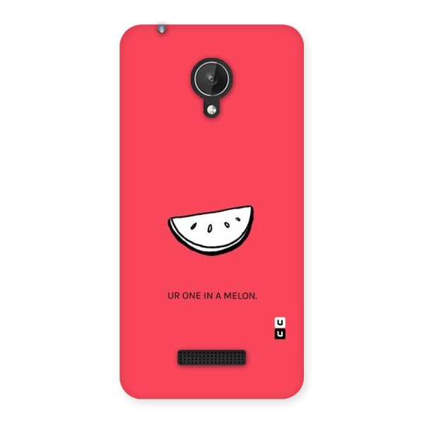 One In Melon Back Case for Micromax Canvas Spark Q380