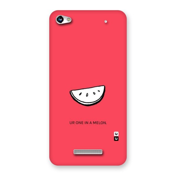 One In Melon Back Case for Micromax Hue 2