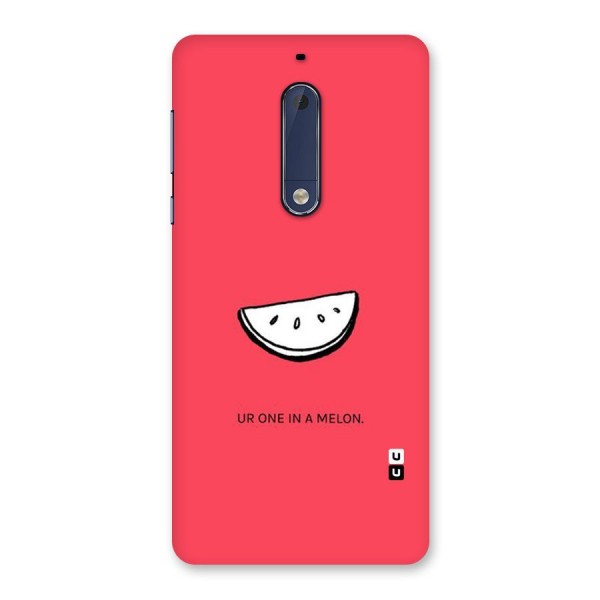 One In Melon Back Case for Nokia 5