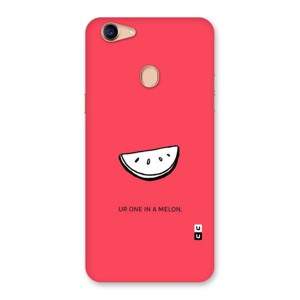 One In Melon Back Case for Oppo F5