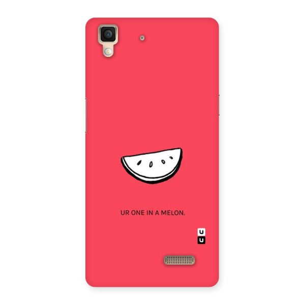 One In Melon Back Case for Oppo R7