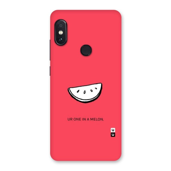One In Melon Back Case for Redmi Note 5 Pro
