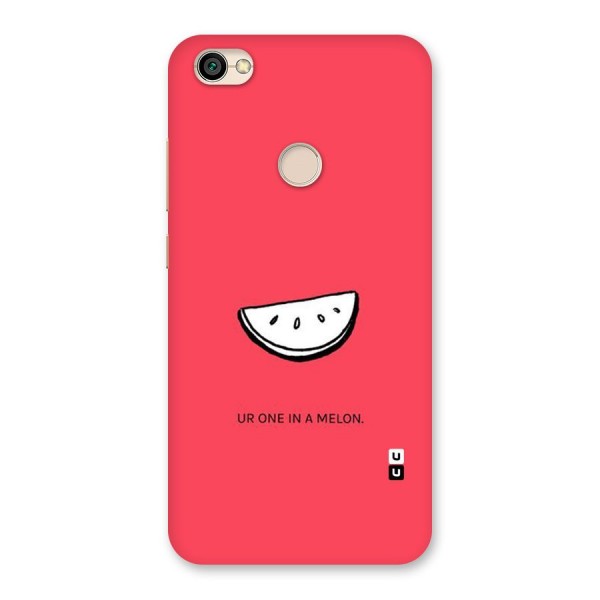 One In Melon Back Case for Redmi Y1 2017