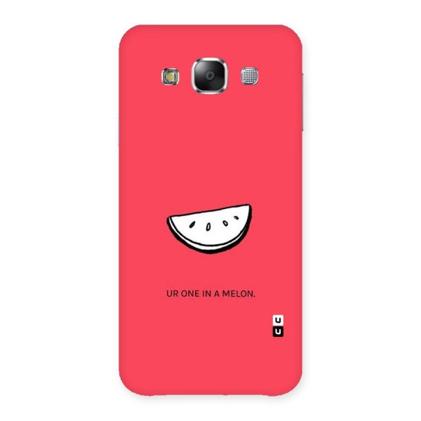 One In Melon Back Case for Samsung Galaxy E5