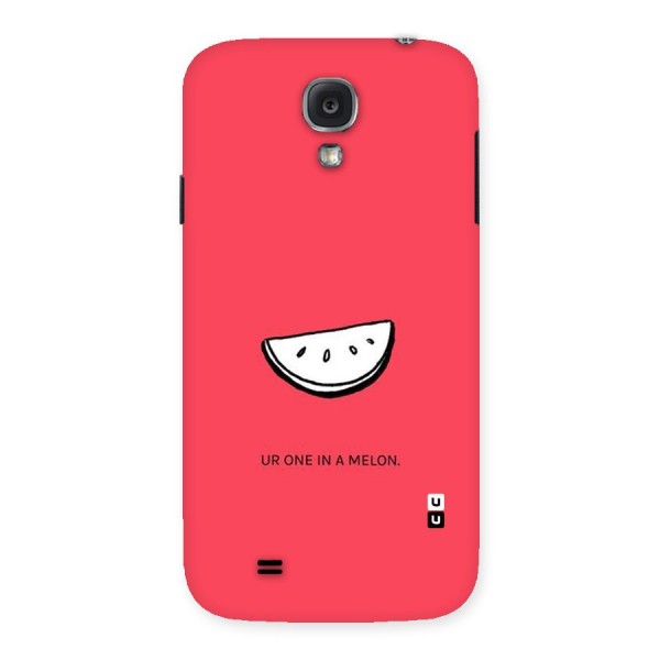One In Melon Back Case for Samsung Galaxy S4