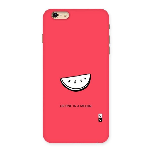 One In Melon Back Case for iPhone 6 Plus 6S Plus