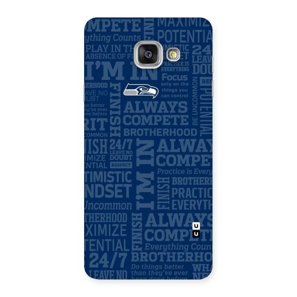 Optimistic Blue Back Case for Galaxy A7 2016