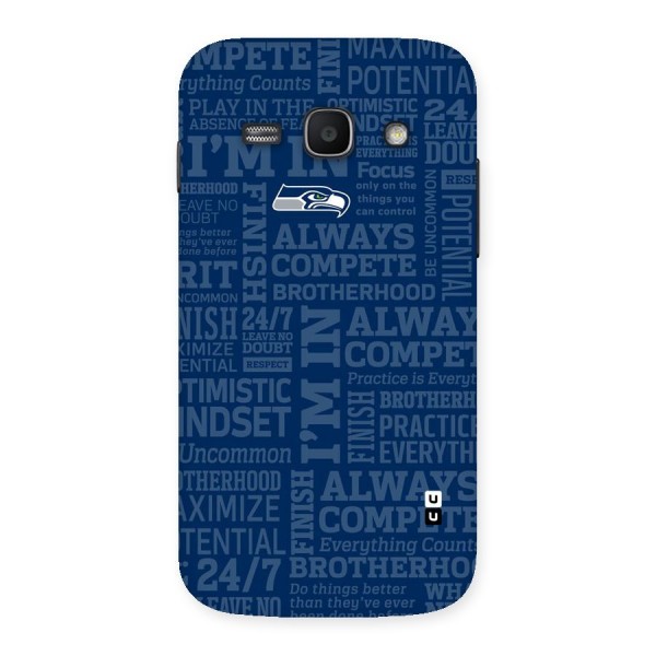 Optimistic Blue Back Case for Galaxy Ace 3