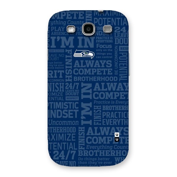 Optimistic Blue Back Case for Galaxy S3 Neo