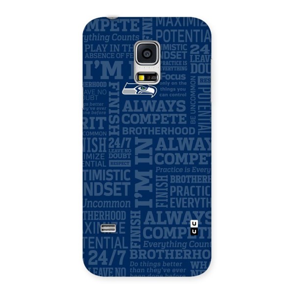 Optimistic Blue Back Case for Galaxy S5 Mini