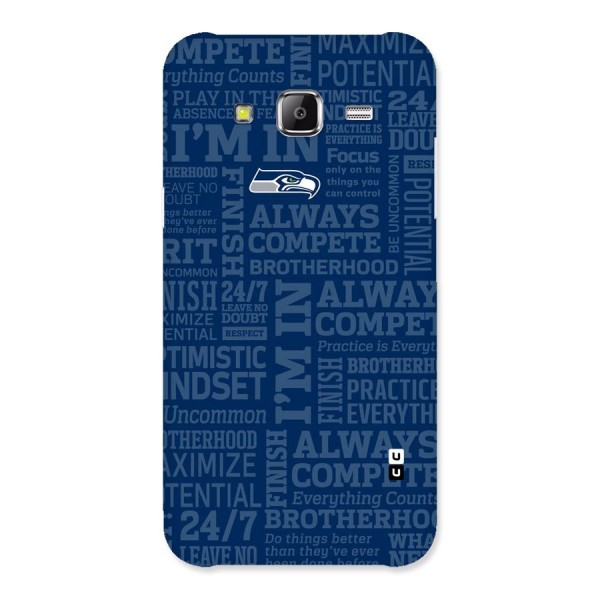 Optimistic Blue Back Case for Samsung Galaxy J5