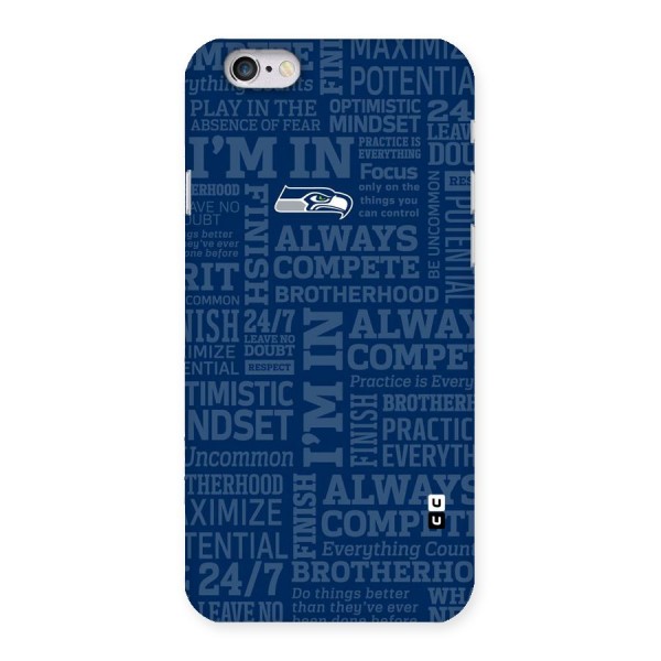 Optimistic Blue Back Case for iPhone 6 6S