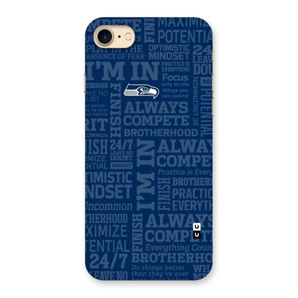 Optimistic Blue Back Case for iPhone 7