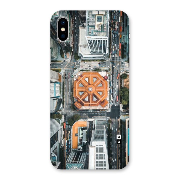 Orange Dome Back Case for iPhone X