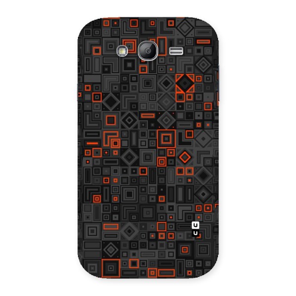 Orange Shapes Abstract Back Case for Galaxy Grand Neo Plus