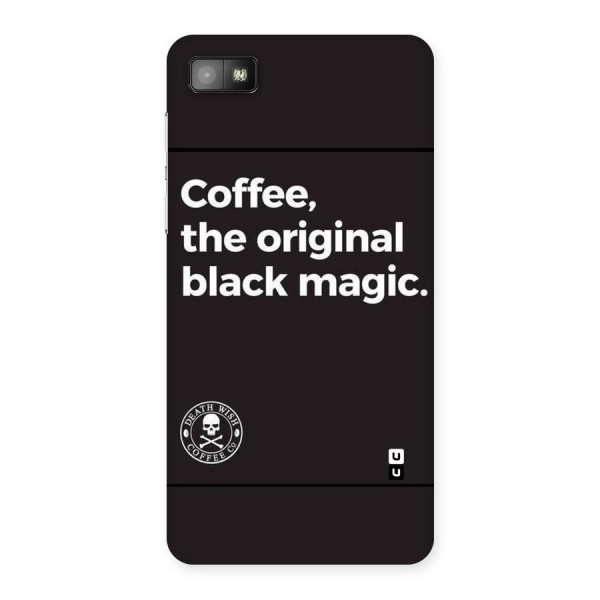 Original Black Magic Back Case for Blackberry Z10