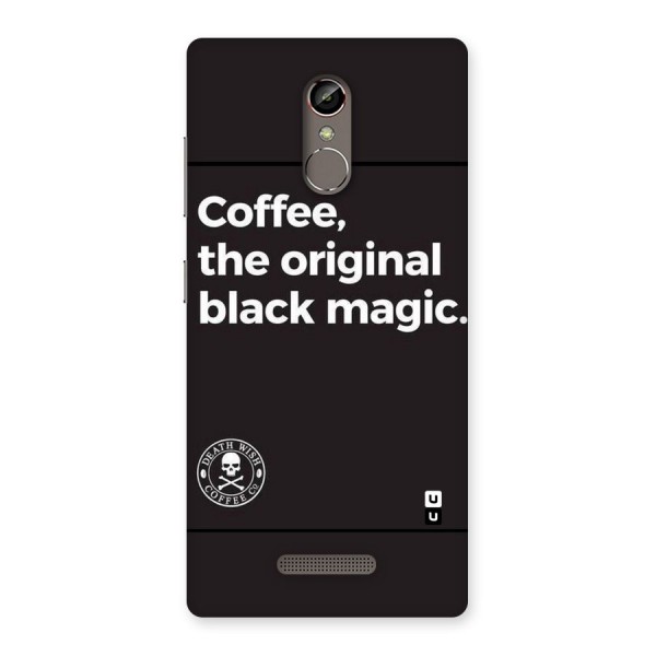 Original Black Magic Back Case for Gionee S6s