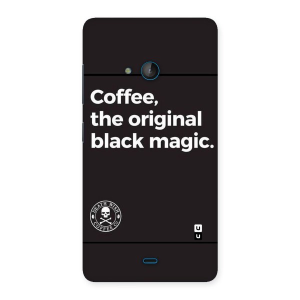 Original Black Magic Back Case for Lumia 540