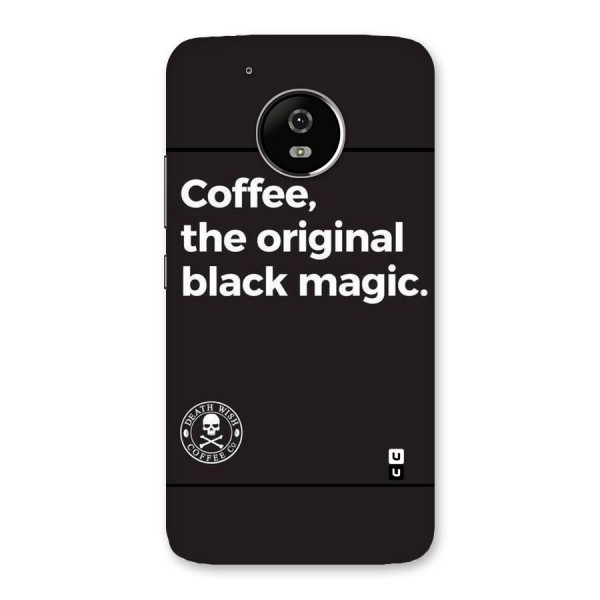 Original Black Magic Back Case for Moto G5