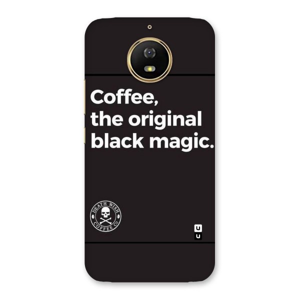 Original Black Magic Back Case for Moto G5s