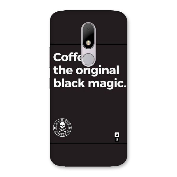 Original Black Magic Back Case for Moto M