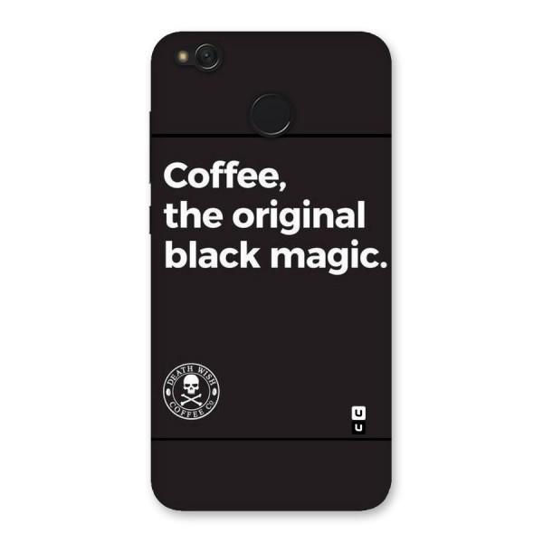 Original Black Magic Back Case for Redmi 4