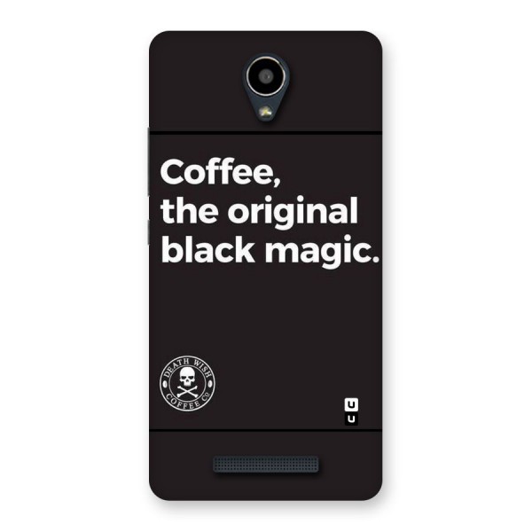 Original Black Magic Back Case for Redmi Note 2