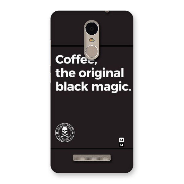 Original Black Magic Back Case for Xiaomi Redmi Note 3