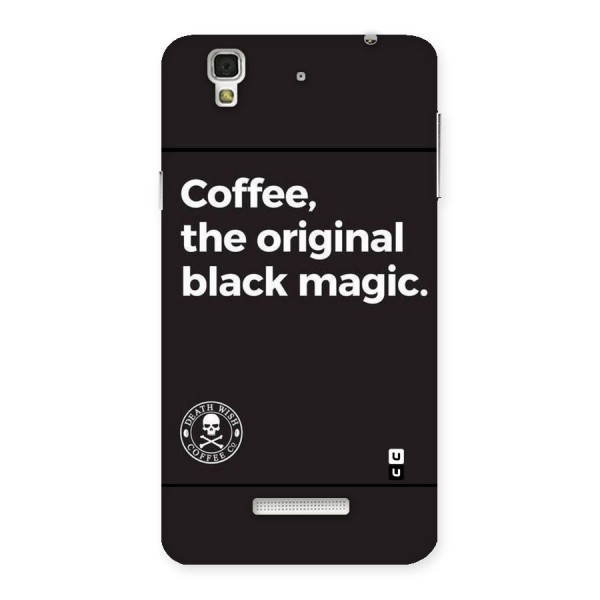 Original Black Magic Back Case for YU Yureka Plus