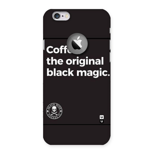 Original Black Magic Back Case for iPhone 6 Logo Cut