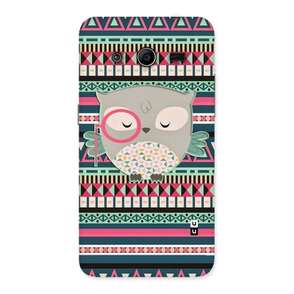 Owl Cute Pattern Back Case for Galaxy Core 2
