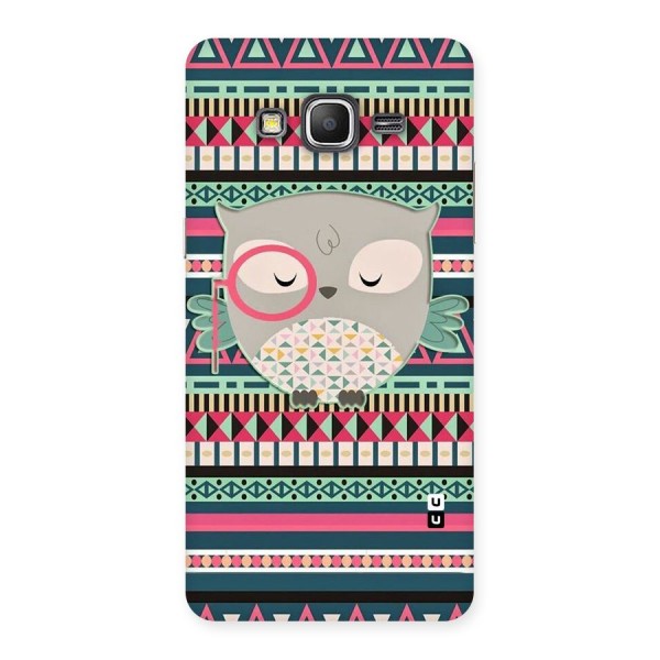 Owl Cute Pattern Back Case for Galaxy Grand Prime