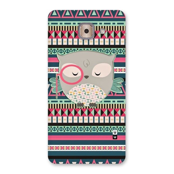 Owl Cute Pattern Back Case for Galaxy J7 Max