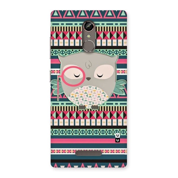 Owl Cute Pattern Back Case for Gionee S6s