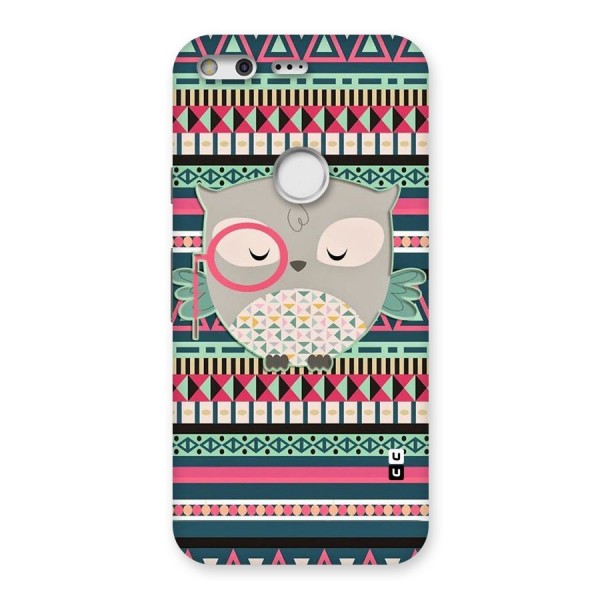 Owl Cute Pattern Back Case for Google Pixel