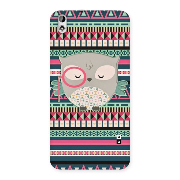 Owl Cute Pattern Back Case for HTC Desire 816
