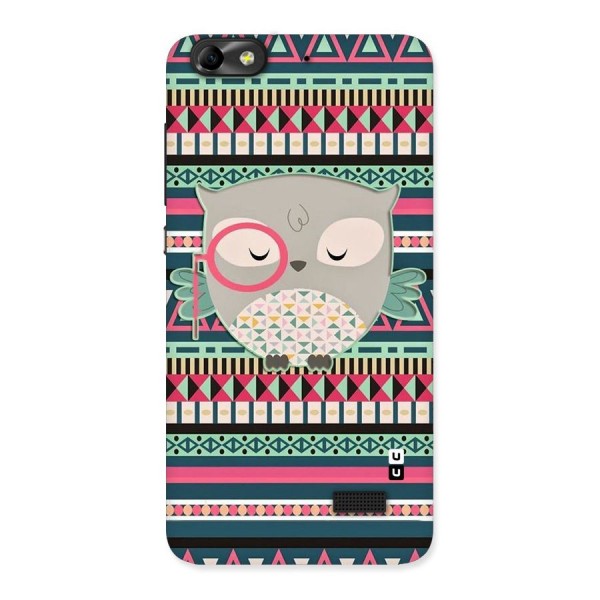 Owl Cute Pattern Back Case for Honor 4C