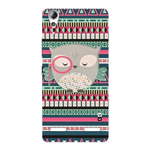 Owl Cute Pattern Back Case for Lenovo A6000