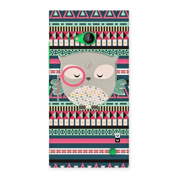 Owl Cute Pattern Back Case for Lumia 730