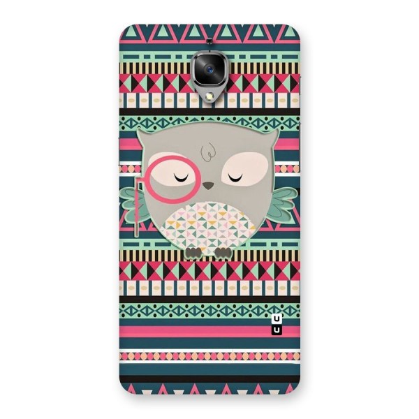 Owl Cute Pattern Back Case for OnePlus 3