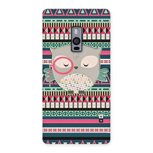 Owl Cute Pattern Back Case for OnePlus Two