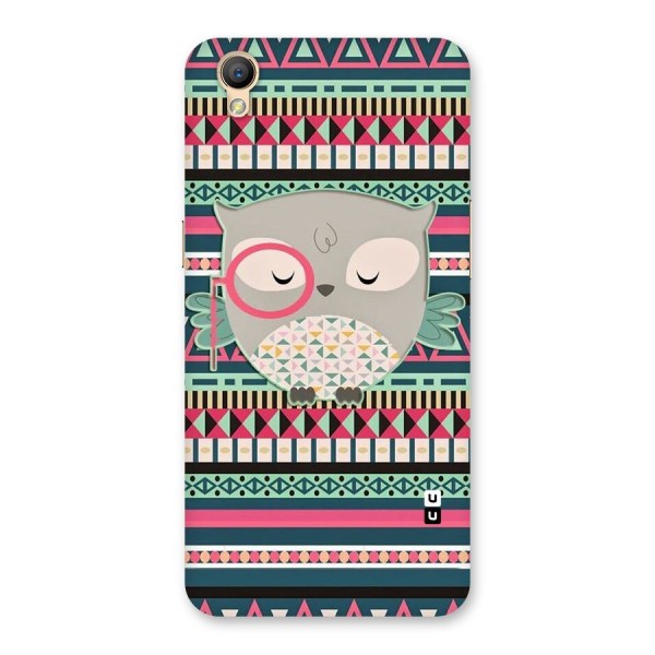 Owl Cute Pattern Back Case for Oppo A37