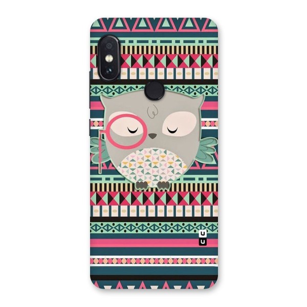 Owl Cute Pattern Back Case for Redmi Note 5 Pro