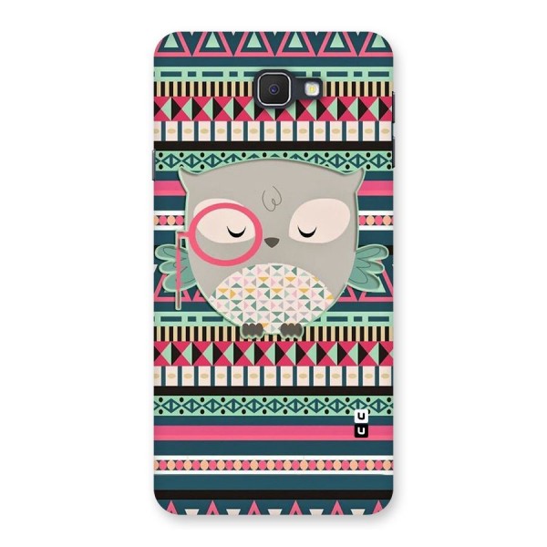 Owl Cute Pattern Back Case for Samsung Galaxy J7 Prime