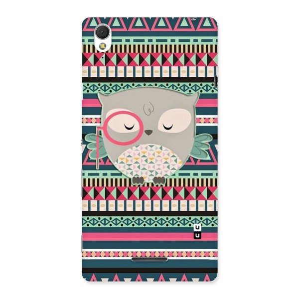 Owl Cute Pattern Back Case for Sony Xperia T3