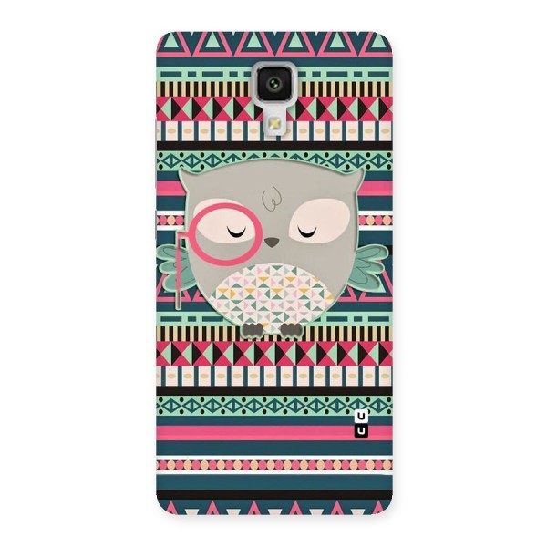 Owl Cute Pattern Back Case for Xiaomi Mi 4